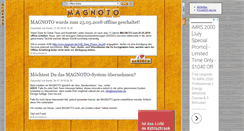 Desktop Screenshot of magnoto.de