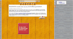 Desktop Screenshot of frau.magnoto.de